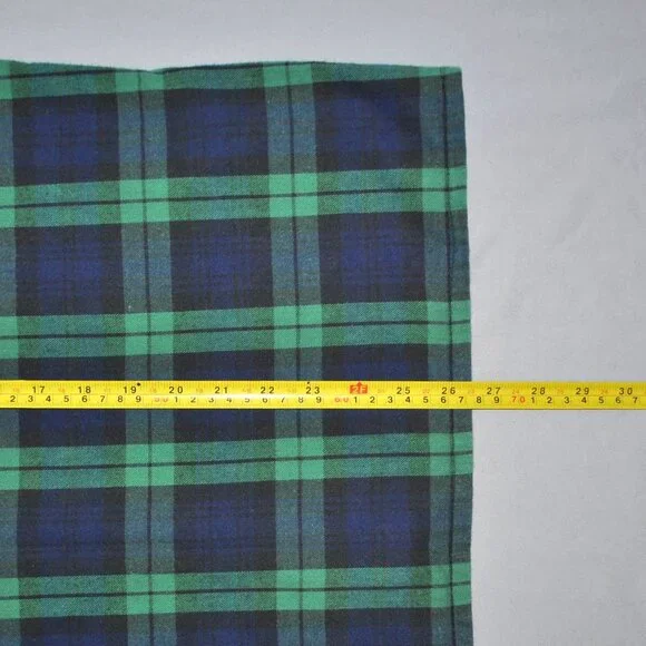 Vintage Limited Jeans Plaid Shirt Size Small Flannel Button Down w/ Hood - Picture 7 of 7